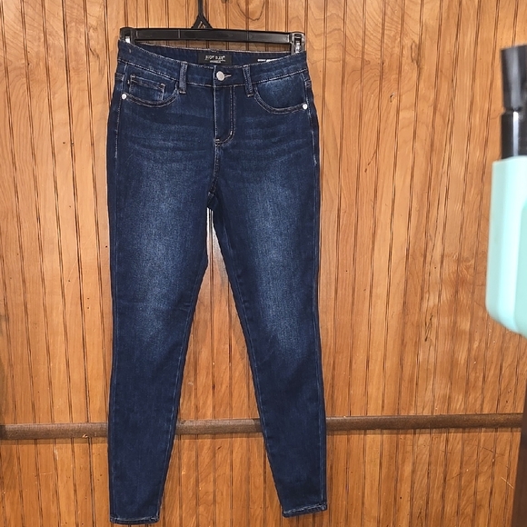 Judy Blue Denim - Judy Blue Dark Blue Women's Skinny Fit Jeans Size 3/26
